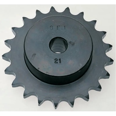 RS PRO Steel Sprocket 27 Teeth, Pilot Bore, 14mm Bore Diameter, 08 B-1 Chain, Model 183-833