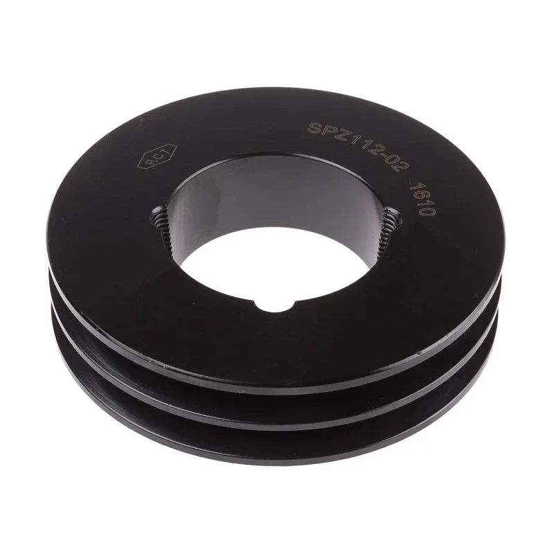 RS PRO Cast Iron and Steel Belt Pulley, 42mm Bore, SPZ/Z PULLEY 112X2