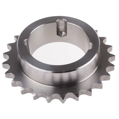 RS PRO Steel Sprocket, 25 Tooth, Taper Bush, 08 B-1 Chain Type, DIN 8187 ISO/R 606, 183-956