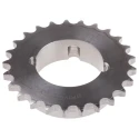 RS PRO Steel Sprocket, 25 Tooth, Taper Bush, 08 B-1 Chain Type, DIN 8187 ISO/R 606, 183-956