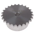 RS PRO 25 Tooth Pilot Bore Sprocket Steel, 06 B-1 Chain Type, 9.53mm Bore Diameter, 40mm Width, 76mm Pitch Diameter 184-072