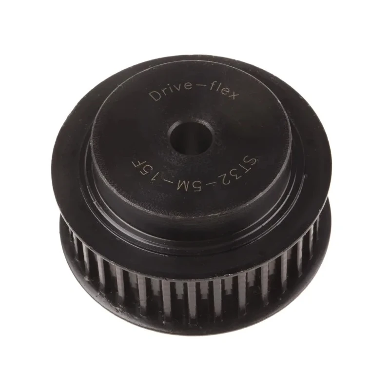 RS PRO Timing Belt Pulley Steel 15mm Belt Width, 5mm Pitch, 32 Teeth PB PULLEY 5M-15MM 32T