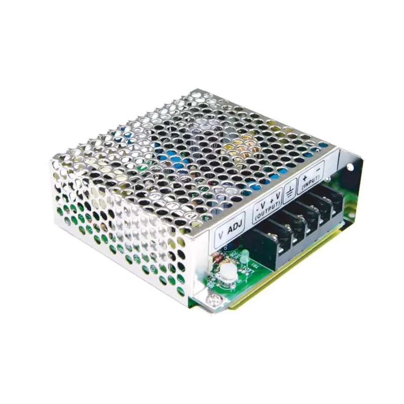 MEAN WELL SD-25C-24 DC-DC Converter, Chassis Mount, 24V DC Output, 36V–72V DC Input, 26.4W, 1.1A, 60°C Max
