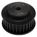 RS PRO Timing Belt Pulley 28 Teeth, Steel, 15mm Belt Width, 5mm Pitch, Pilot Bore PB PULLEY 5M-15MM 28T