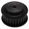 RS PRO Timing Belt Pulley 28 Teeth, Steel, 15mm Belt Width, 5mm Pitch, Pilot Bore PB PULLEY 5M-15MM 28T