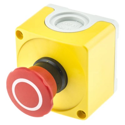 ABB 1SFA Series Pull Release Emergency Stop Push Button, Surface Mount, 2 NC, IP66, IP69K, IP67, CEPY1-1002
