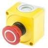 ABB 1SFA Series Pull Release Emergency Stop Push Button, Surface Mount, 2 NC, IP66, IP69K, IP67, CEPY1-1002