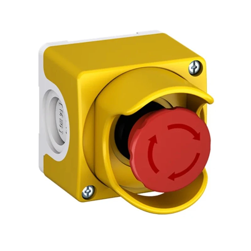 ABB 1SFA Series Pull Release Emergency Stop Push Button, Surface Mount, 2 NC, IP66, IP69K, IP67, CEPY1-1002