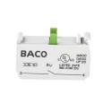 BACO Contact Block 600V 1 NO Screw Terminal BACO Series 33E10