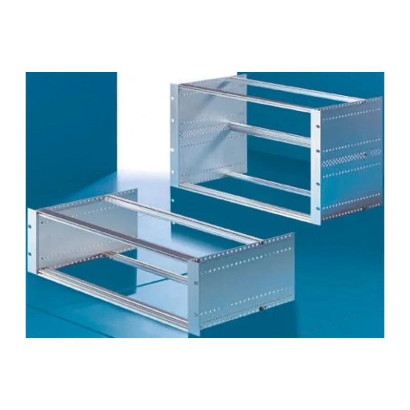 Rittal Ripac VARIO Series Aluminium Rack Mount Chassis, 6U, 84HP, 245mm Depth, 262.75mm Height, 3684045