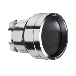 Schneider Electric Harmony XB4 Series Black Spring Return Push Button Head, 22 mm Cutout, IP69K, IP67, IP66 ZB4BA26