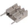AAVID THERMALLOY Low Profile Heatsink for LEDs, Electronic Components, PCBs, TO-220, 20.3°C/W, 19 mm x 11 mm x 22 mm 437703