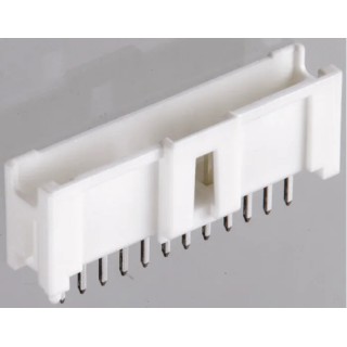 Molex MicroClasp Series Straight Through Hole PCB Header, 12 Contacts, 2 mm Pitch, Shrouded, 1 Row, 250V, 3A 55932-1210