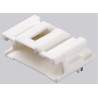 Molex MicroClasp Series Right Angle Through Hole PCB Header, 3 Contacts, 2 mm Pitch, 1 Row, Shrouded, 250V, 3A 55935-0310