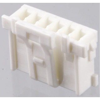 Molex MicroClasp Female Connector Housing 2 mm Pitch 7 Way 1 Row Straight Polyamide 51382-0700