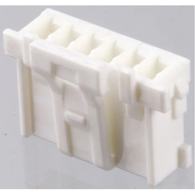 Molex MicroClasp Female Connector Housing 2 mm Pitch 7 Way 1 Row Straight Polyamide 51382-0700