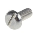RS PRO Slot Pan Head Machine Screw Stainless Steel M5 12 mm Length A2 DIN 85 189-456