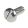 RS PRO Slot Pan Head Machine Screw Stainless Steel M5 12 mm Length A2 DIN 85 189-456