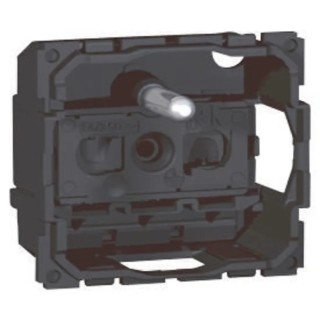Legrand 16A Black 1 Gang Plug Socket, Indoor, Flush Mount, Type E, Neon Indicator, Polycarbonate, 230V 0 671 11
