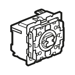 Legrand Roller Shutter Switch Grey 6A 250V IP41 Thermoplastic Celiane Series 0 676 01