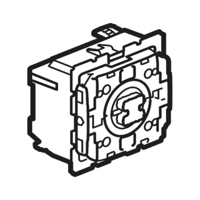 Legrand Roller Shutter Switch Grey 6A 250V IP41 Thermoplastic Celiane Series 0 676 01