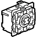 Legrand Roller Shutter Switch Grey 6A 250V IP41 Thermoplastic Celiane Series 0 676 01