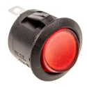 RS PRO Illuminated SPST Rocker Switch Panel 273-299, Off-On, 6A, 250V AC, IP66, Red