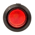 RS PRO Illuminated SPST Rocker Switch Panel 273-299, Off-On, 6A, 250V AC, IP66, Red