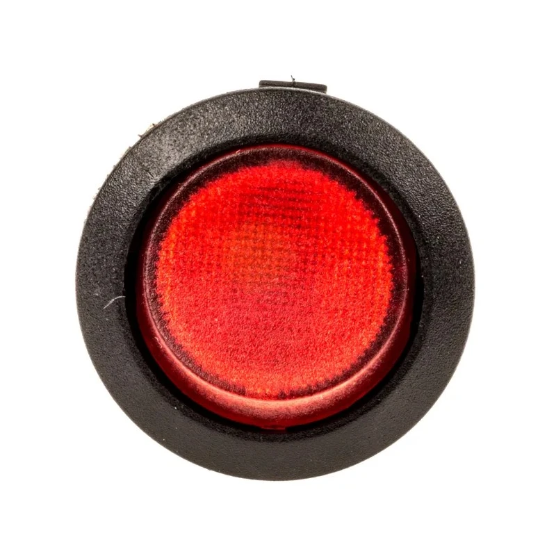RS PRO Illuminated SPST Rocker Switch Panel 273-299, Off-On, 6A, 250V AC, IP66, Red