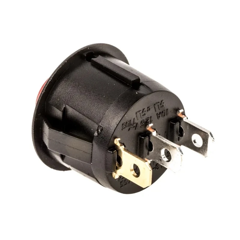 RS PRO Illuminated SPST Rocker Switch Panel 273-299, Off-On, 6A, 250V AC, IP66, Red