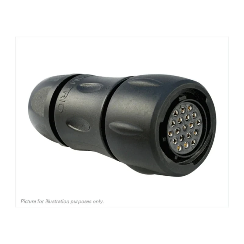 Souriau Sunbank by Eaton Circular Connector, 19 Contacts, Cable Socket, Female, IP68/IP69K, 125V, UTS6JC1419S