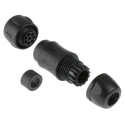 TE Connectivity Circular Connector Female Socket 8 Contacts IP68 IP69K Cable Mount 125V 10A UTS6JC128S