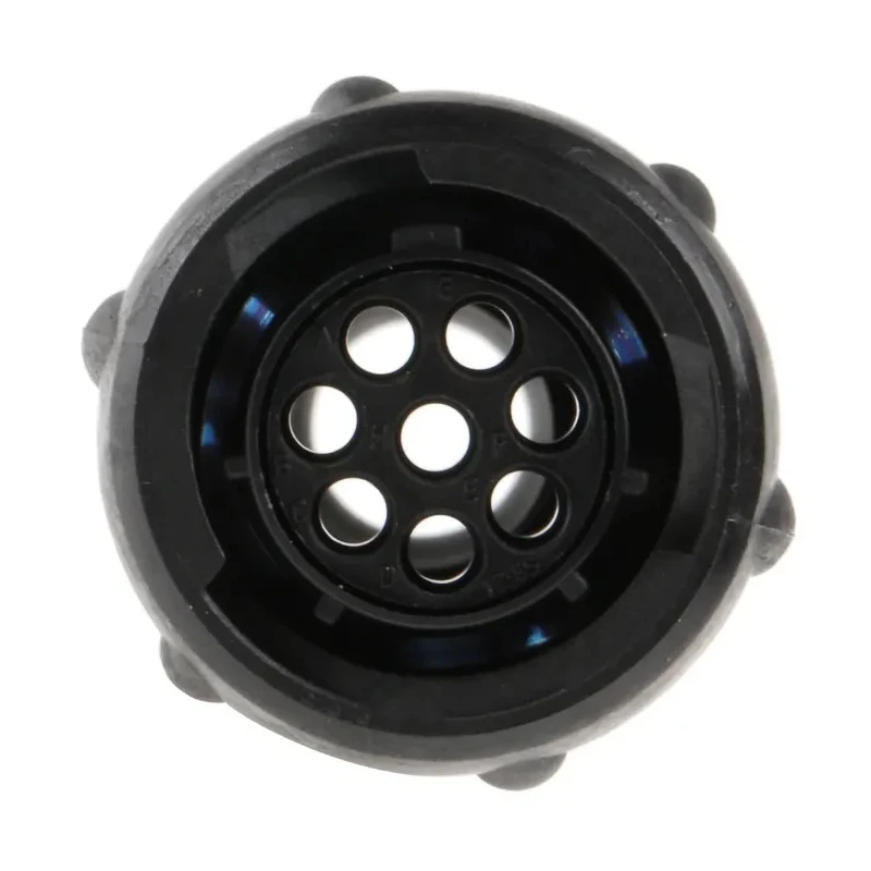 TE Connectivity Circular Connector Female Socket 8 Contacts IP68 IP69K Cable Mount 125V 10A UTS6JC128S