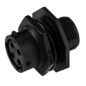 Souriau Sunbank by Eaton Circular Connector, Panel Mount, 4 Contacts, Plug, Female, IP68/IP69K, 250V, 16A, UTS7124S