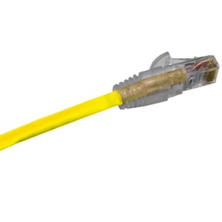 Molex CES PowerCat 6 U/UTP Cat6 Ethernet Cable, RJ45 Male to RJ45 Male, Unshielded PVC, 7m, Yellow PCD-02013-0K