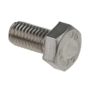RS PRO Stainless Steel Hex Bolt M8 x 16 mm DIN 933 A4 Type 316 Fully Threaded 190-254