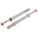 RS PRO Nylon Frame Fixing 100 mm Length, 10 mm Hole Diameter, Pozidriv Countersunk, Heavy Duty 275-800