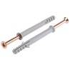 RS PRO Nylon Frame Fixing 100 mm Length, 10 mm Hole Diameter, Pozidriv Countersunk, Heavy Duty 275-800