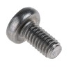 RS PRO Pozidriv Pan Head Stainless Steel Machine Screw M4 x 8mm A2 DIN 7985Z 190-484