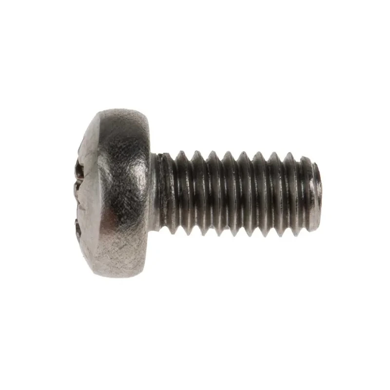 RS PRO Pozidriv Pan Head Stainless Steel Machine Screw M4 x 8mm A2 DIN 7985Z 190-484
