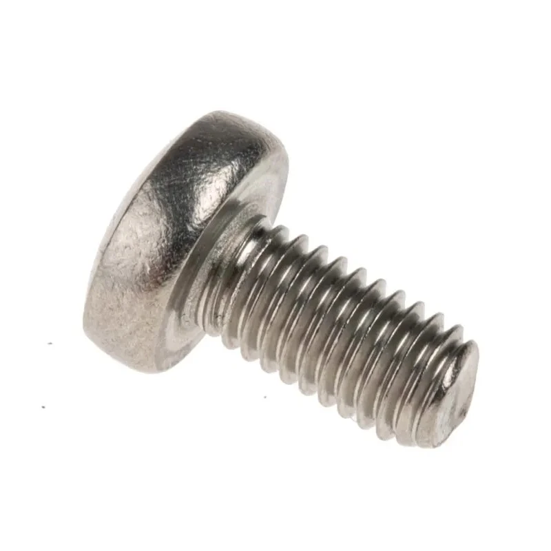 RS PRO Pozidriv Pan Head Stainless Steel Machine Screw M5 10mm Grade A2 DIN 7985 190-541