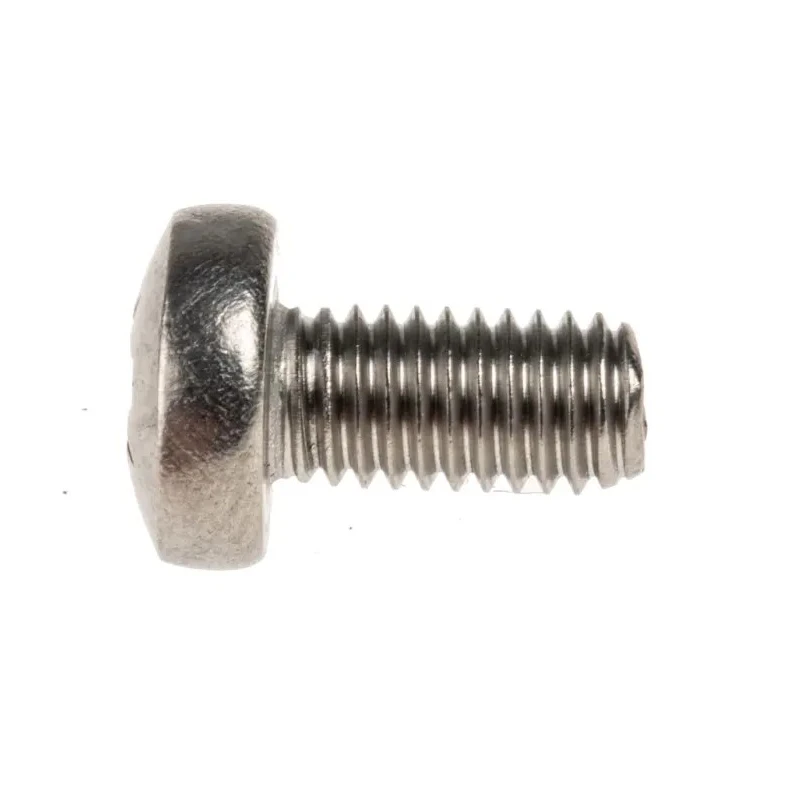 RS PRO Pozidriv Pan Head Stainless Steel Machine Screw M5 10mm Grade A2 DIN 7985 190-541