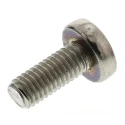 RS PRO Pozidriv Pan Stainless Steel Machine Screw, M5 Thread, 12 mm Length, DIN 7985, A2 Grade, 190-557