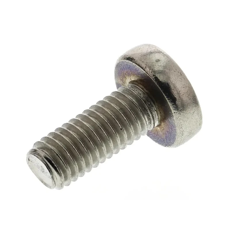 RS PRO Pozidriv Pan Stainless Steel Machine Screw, M5 Thread, 12 mm Length, DIN 7985, A2 Grade, 190-557