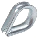 RS PRO Galvanised Steel Thimble for 5 mm Wire Rope With5