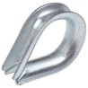 RS PRO Galvanised Steel Thimble for 5 mm Wire Rope With5