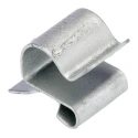 RS PRO Girder Cable Clip Stainless Steel 10–11mm, Flange Thickness 2–4mm Passivated Zinc Plated 277-020