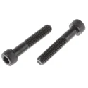 RS PRO Plain Steel Hex Socket Cap Screw, Hex Socket Head, M10 x 55 mm, DIN 912, Grade A 275-103