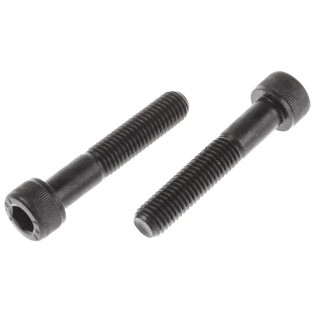 RS PRO Plain Steel Hex Socket Cap Screw, Hex Socket Head, M10 x 55 mm, DIN 912, Grade A 275-103