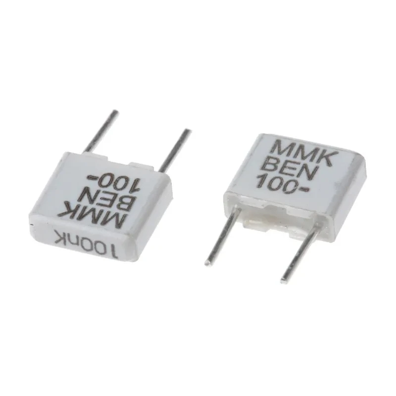 KEMET MMK Film Capacitor 100 nF, ±10%, 100 V DC 40 V AC Through Hole MMK5104K100J01L4BULK